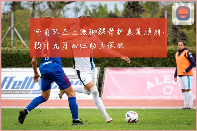 河南队王上源脚踝骨折康复顺利，预计九月回归助力保级